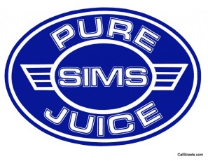 Sims Pure Juice Oval  BLUE1