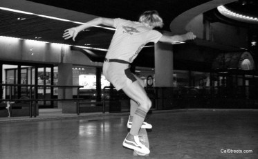 Rick at Robson Square skatin chilin