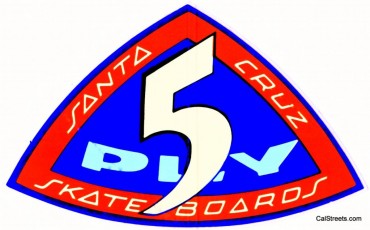 Santa Cruz SkateBoards - 5 Ply1