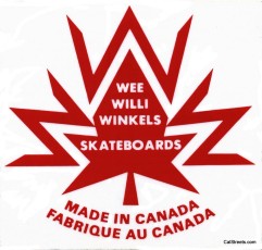 Wee Willi Winkels Skateboards Canada2